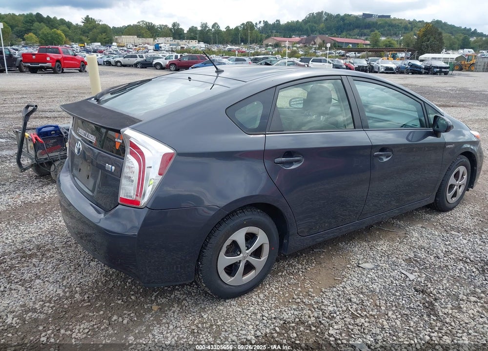2012 TOYOTA PRIUS VIN: JTDKN3DU1C5402853