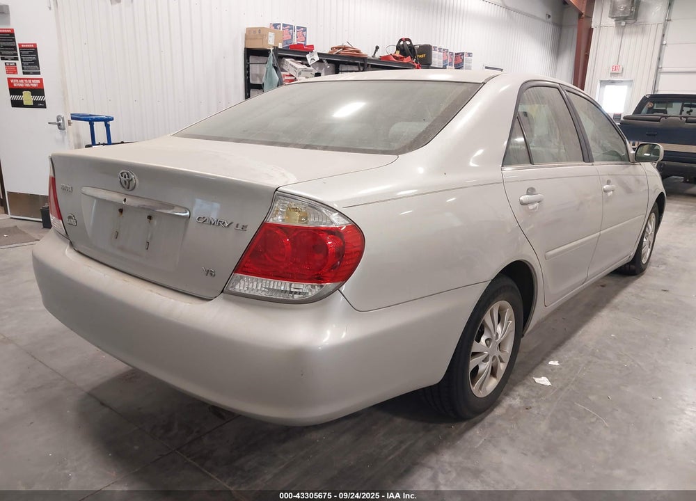 2005 TOYOTA CAMRY LE V6 VIN: 4T1BF32KX5U591683