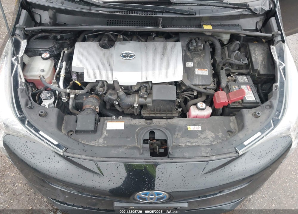 2017 TOYOTA PRIUS THREE VIN: JTDKARFUXH3044375