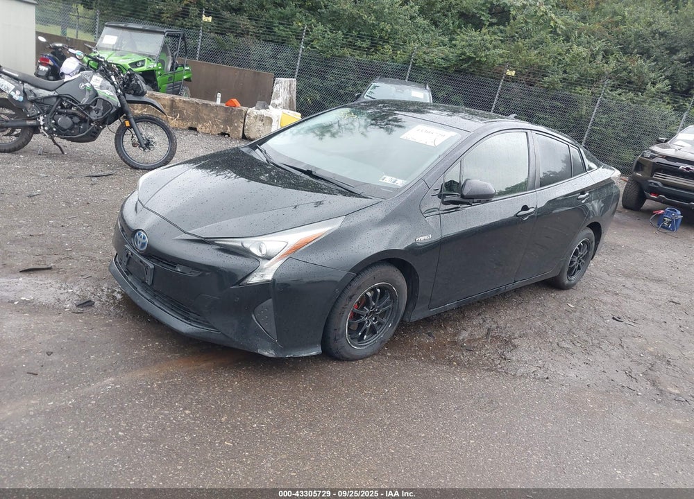 2017 TOYOTA PRIUS THREE VIN: JTDKARFUXH3044375