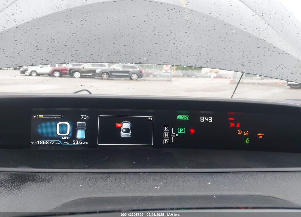 2017 TOYOTA PRIUS THREE VIN: JTDKARFUXH3044375