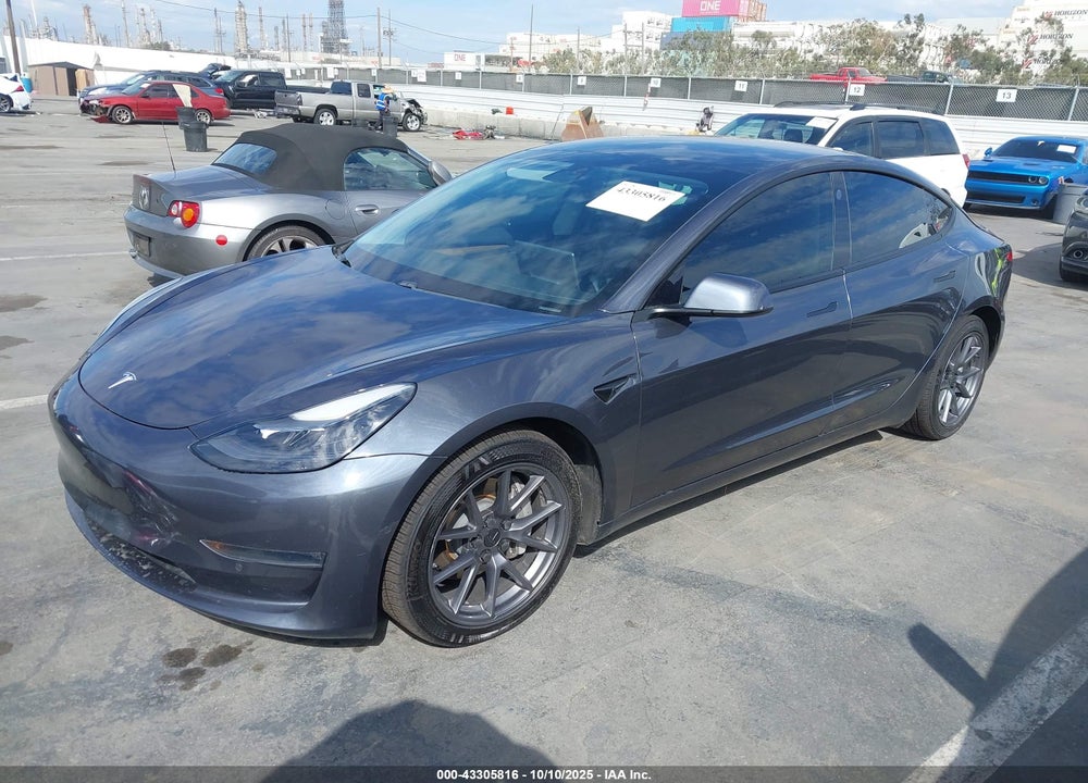 2021 TESLA MODEL 3 LONG RANGE DUAL MOTOR ALL-WHEEL DRIVE VIN: 5YJ3E1EBXMF036378