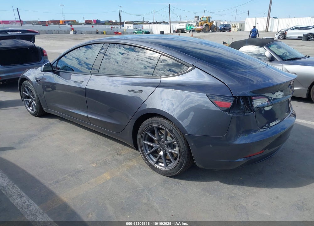 2021 TESLA MODEL 3 LONG RANGE DUAL MOTOR ALL-WHEEL DRIVE VIN: 5YJ3E1EBXMF036378