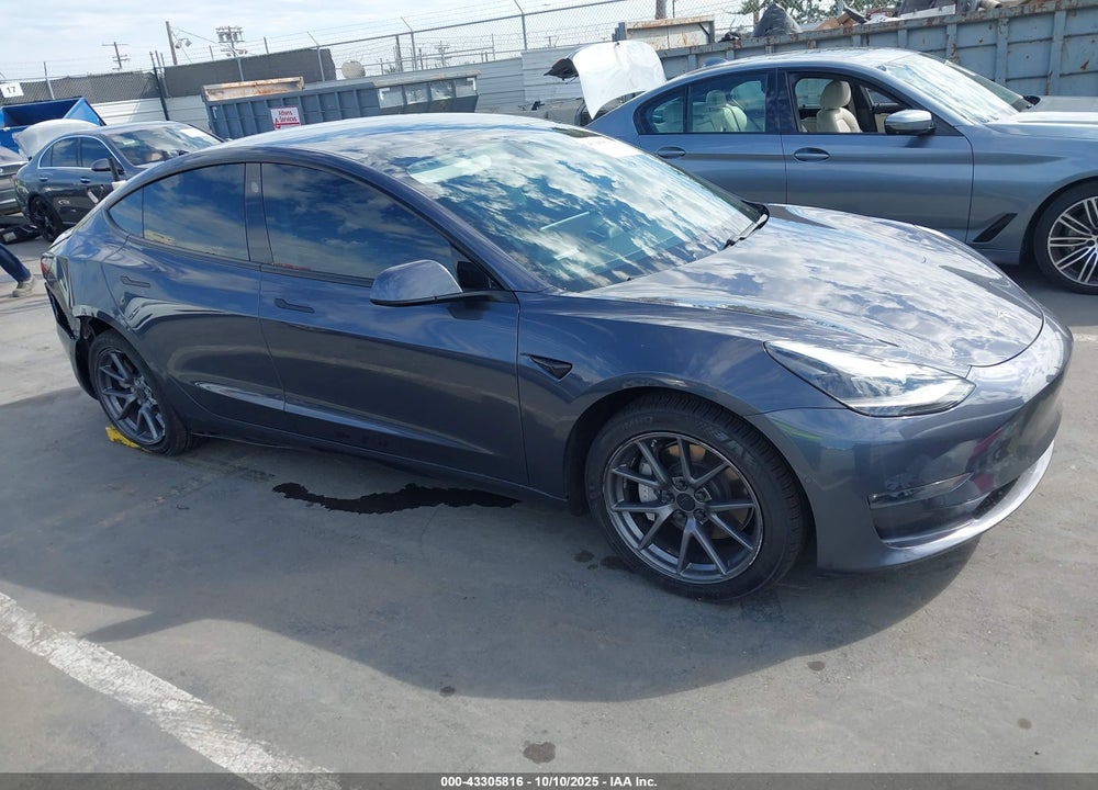 2021 TESLA MODEL 3 LONG RANGE DUAL MOTOR ALL-WHEEL DRIVE VIN: 5YJ3E1EBXMF036378