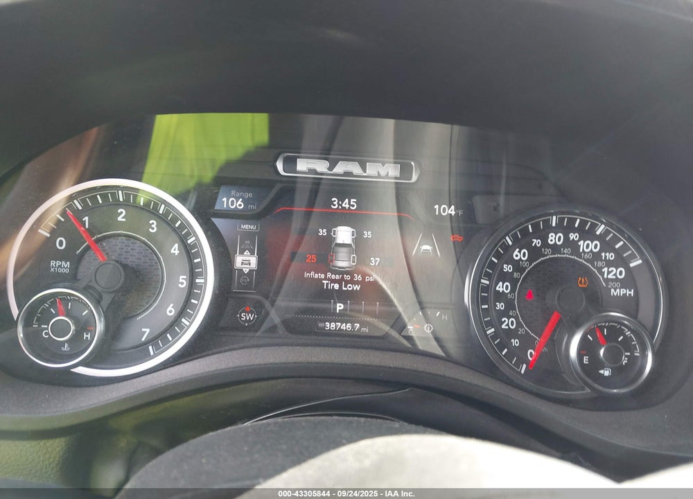 2025 RAM 1500 VIN: 1C6SRFFP5SN583927