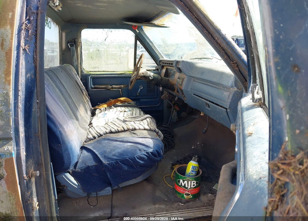 1986 FORD F150 VIN: 2FTEF14N1GCB43879