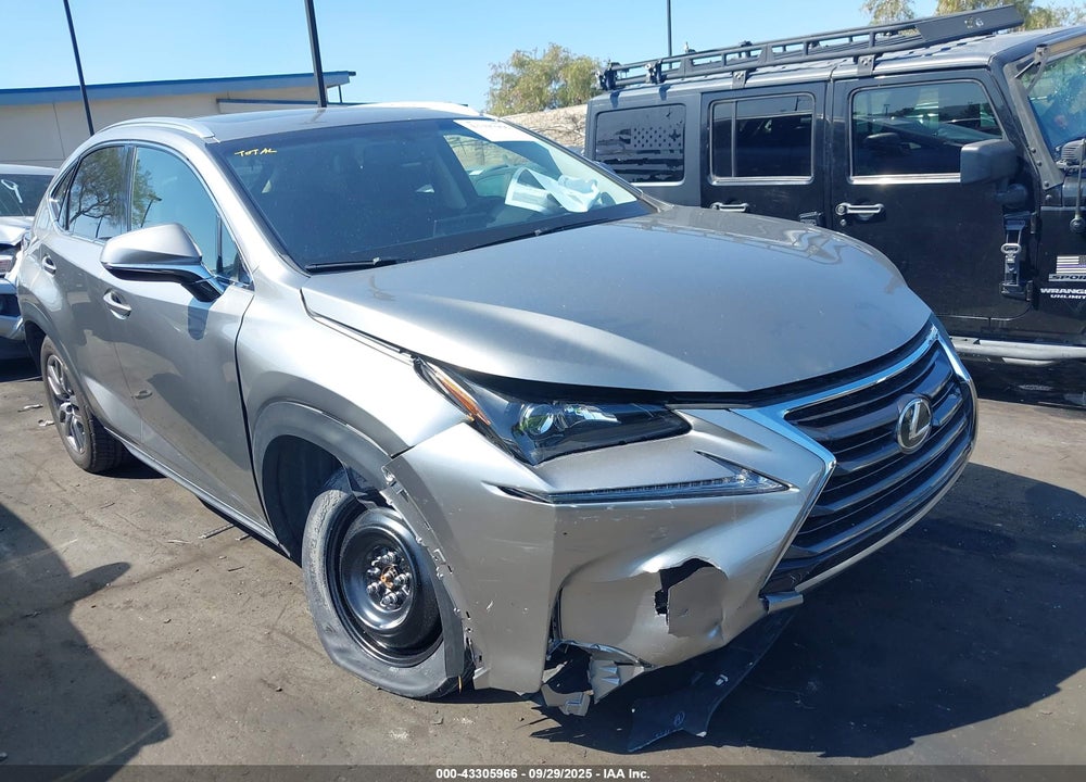 2015 LEXUS NX 200T VIN: JTJYARBZ2F2018316
