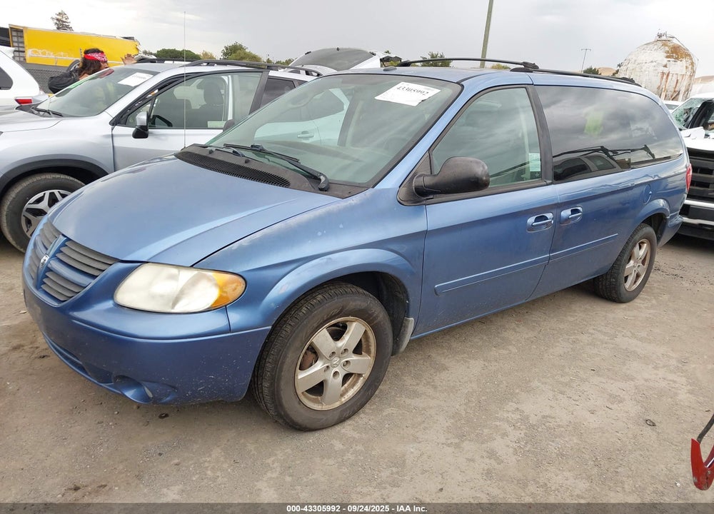 2007 DODGE GRAND CARAVAN SXT VIN: 2D4GP44L37R188022