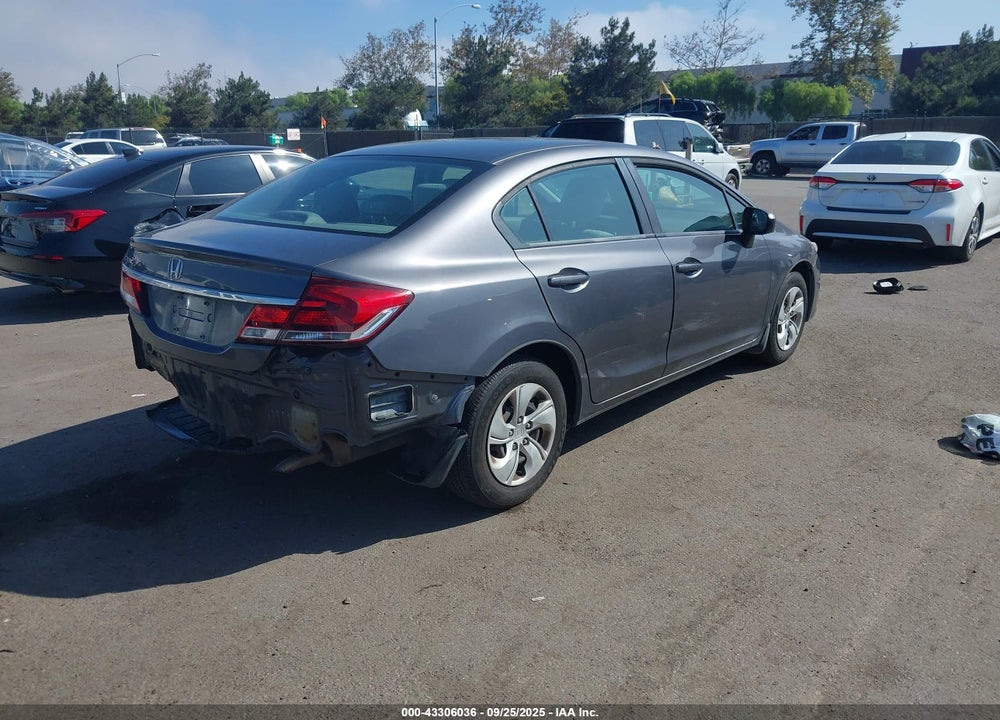 2015 HONDA CIVIC LX VIN: 2HGFB2F57FH560865