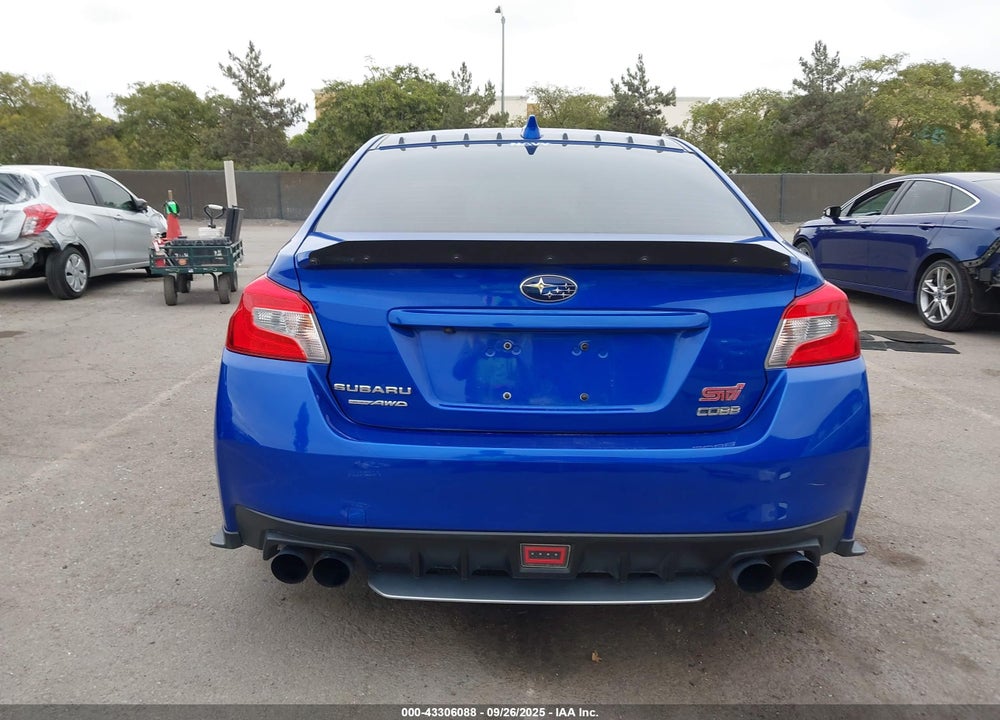 2018 SUBARU WRX VIN: JF1VA2T67J9823798
