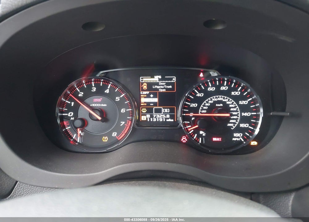 2018 SUBARU WRX VIN: JF1VA2T67J9823798