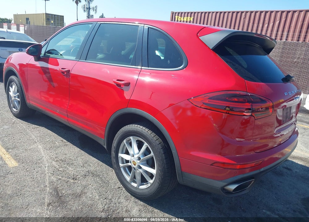 2016 PORSCHE CAYENNE VIN: WP1AA2A22GKA12838
