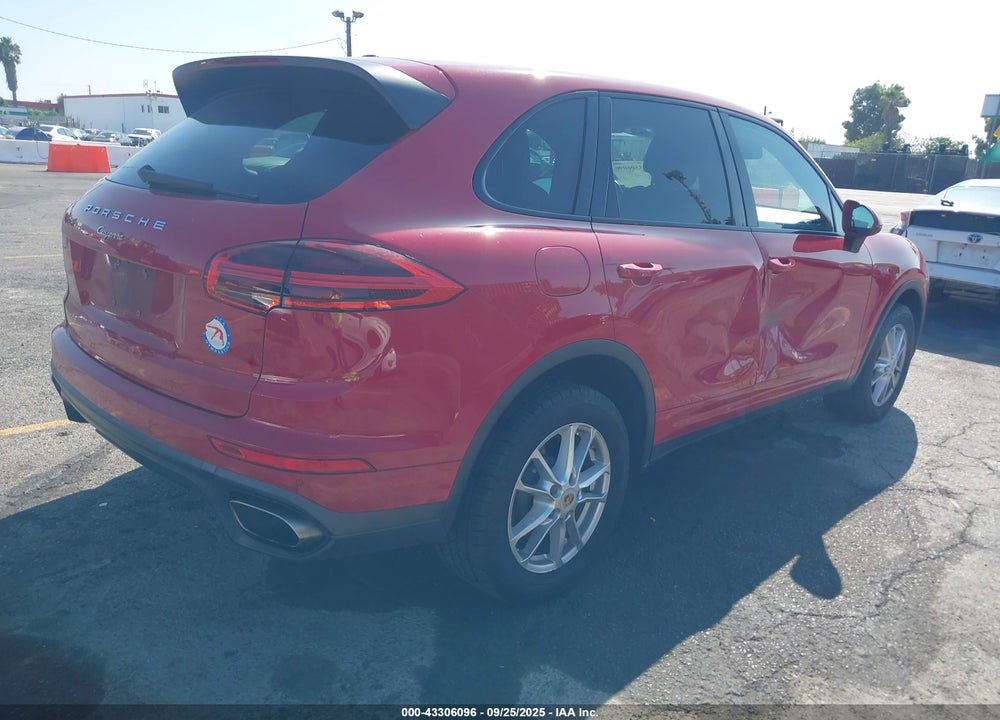 2016 PORSCHE CAYENNE VIN: WP1AA2A22GKA12838