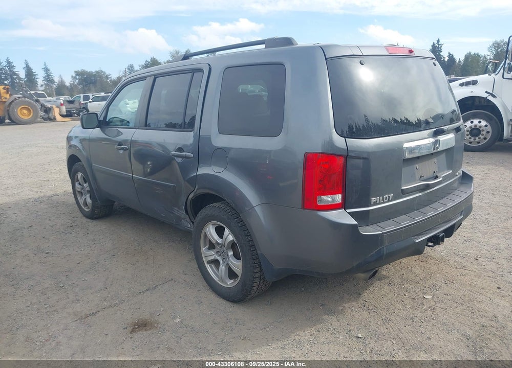 2012 HONDA PILOT VIN: 5FNYF4H44CB001044