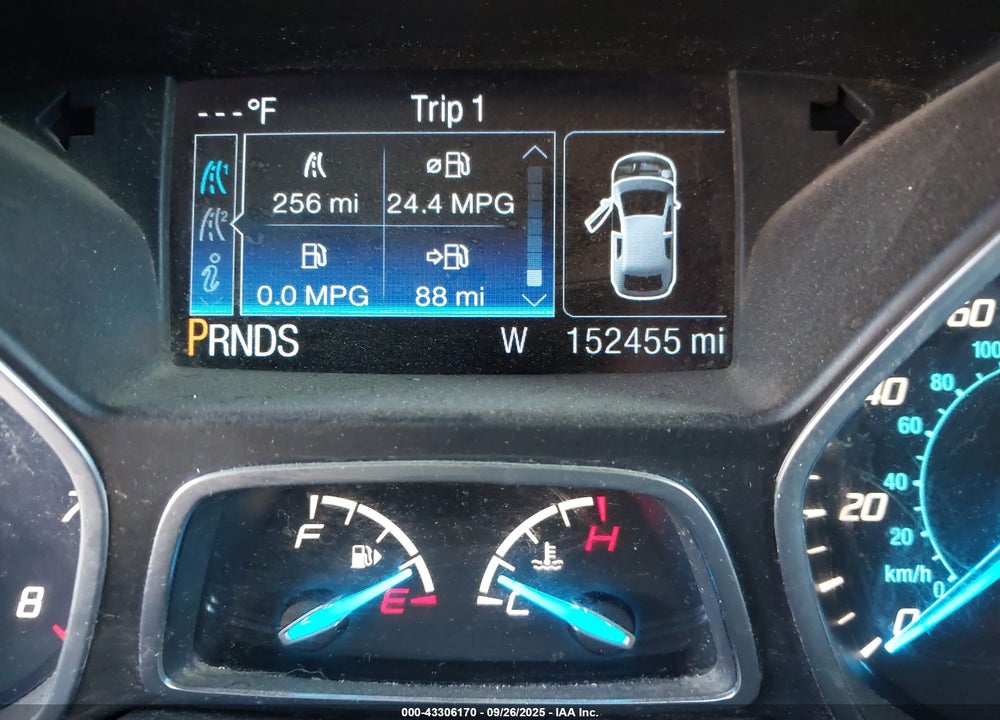 2015 FORD ESCAPE VIN: 1FMCU9G94FUA82404