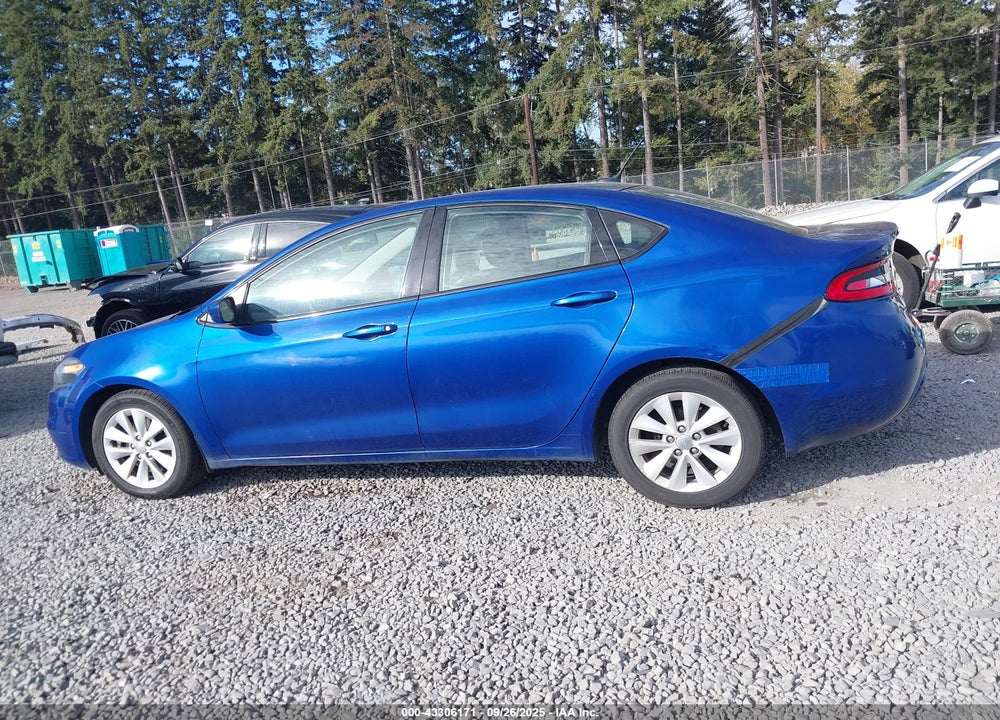 2014 DODGE DART SXT VIN: 1C3CDFBB1ED862005
