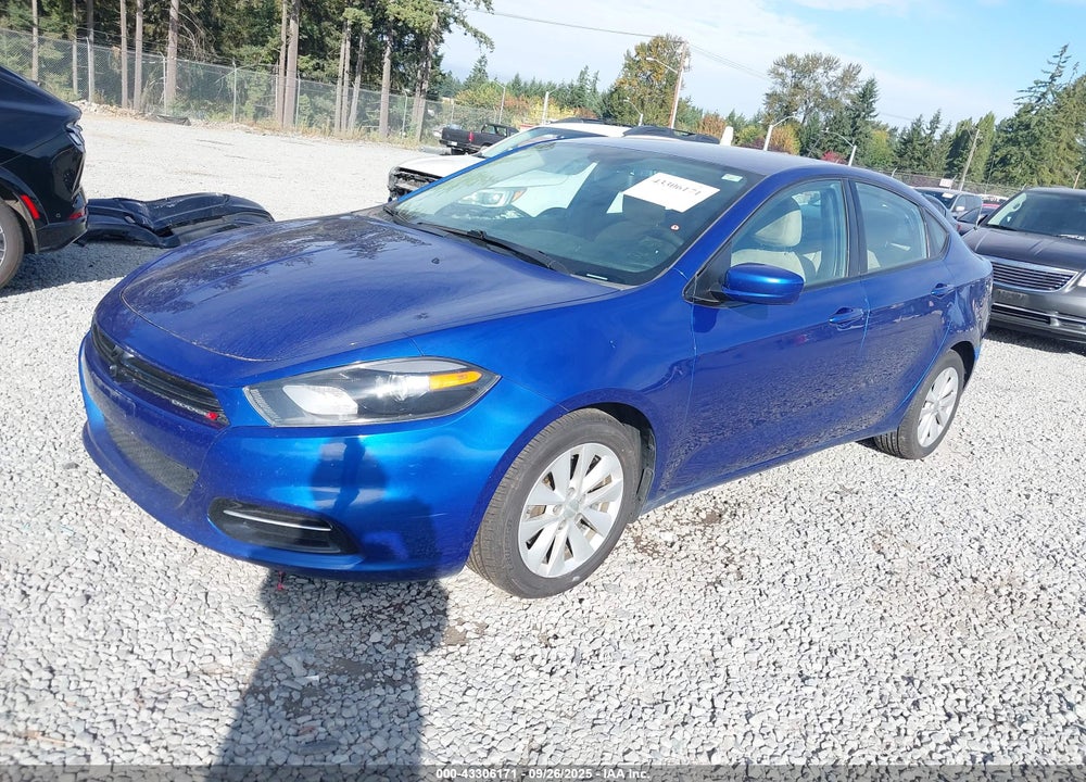 2014 DODGE DART SXT VIN: 1C3CDFBB1ED862005