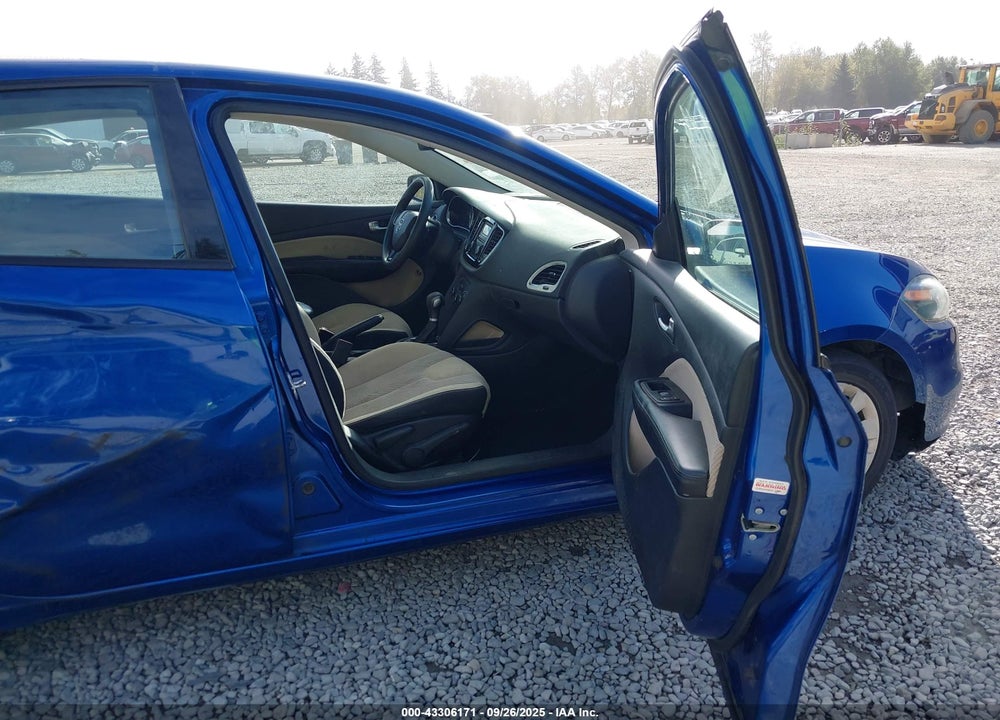2014 DODGE DART SXT VIN: 1C3CDFBB1ED862005