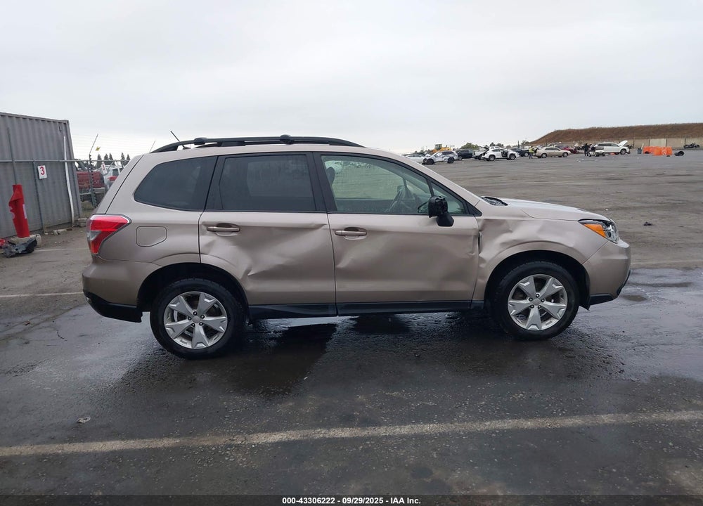 2015 SUBARU FORESTER VIN: JF2SJAFC6FH571274