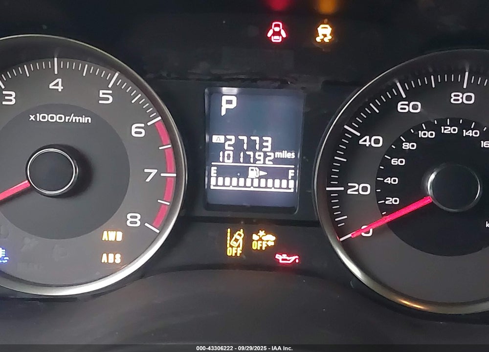 2015 SUBARU FORESTER VIN: JF2SJAFC6FH571274