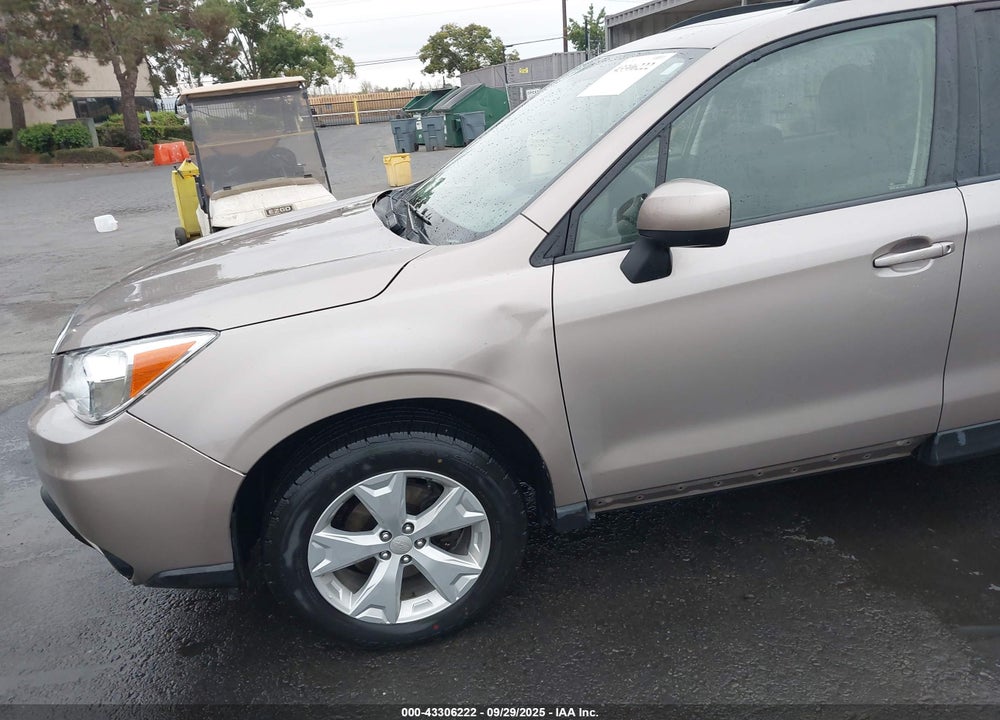 2015 SUBARU FORESTER VIN: JF2SJAFC6FH571274