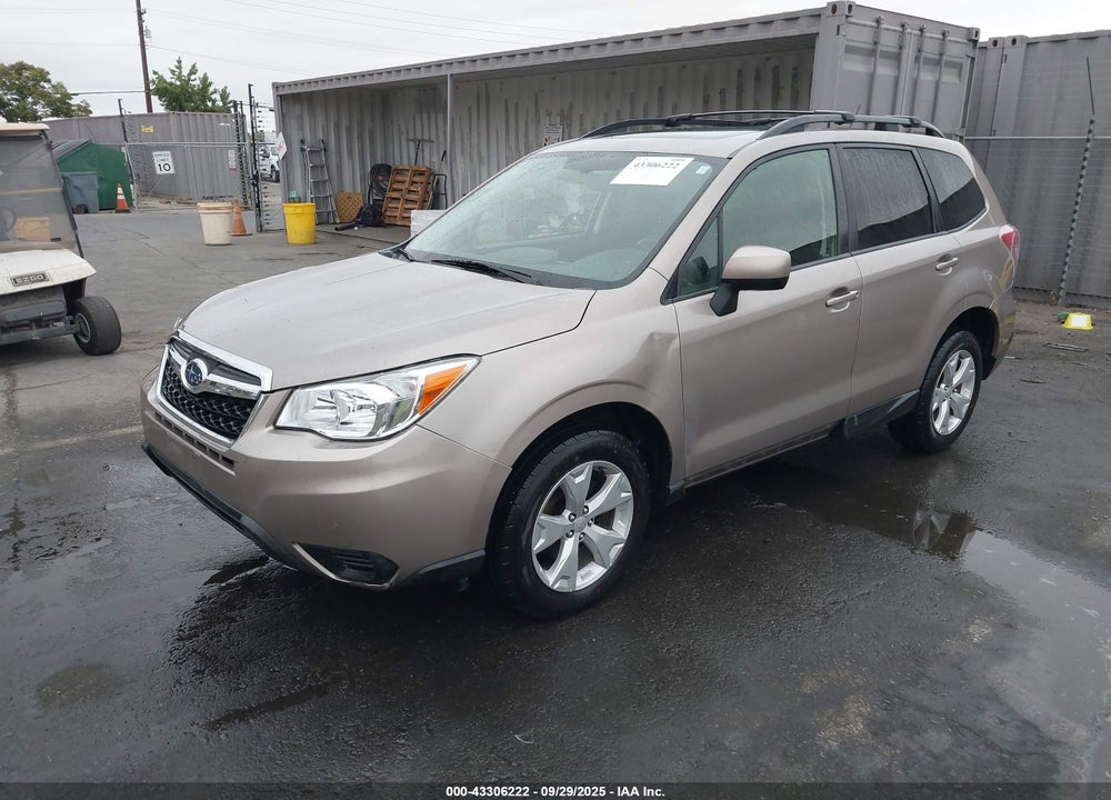 2015 SUBARU FORESTER VIN: JF2SJAFC6FH571274