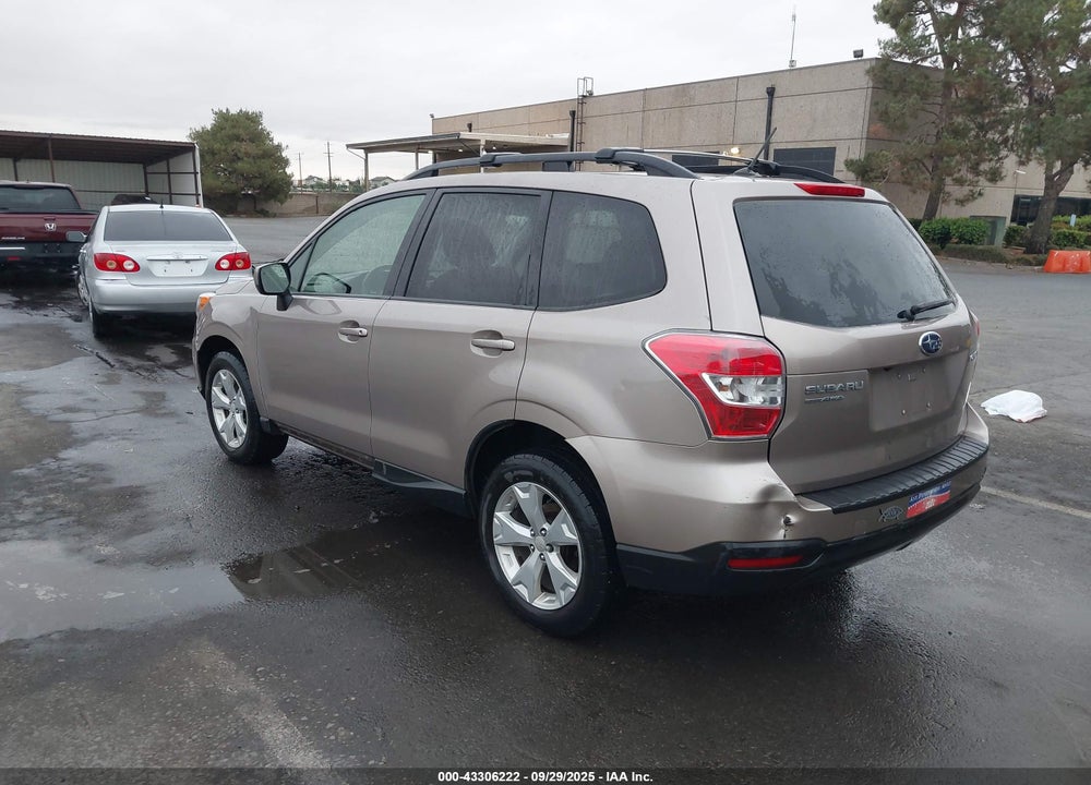 2015 SUBARU FORESTER VIN: JF2SJAFC6FH571274