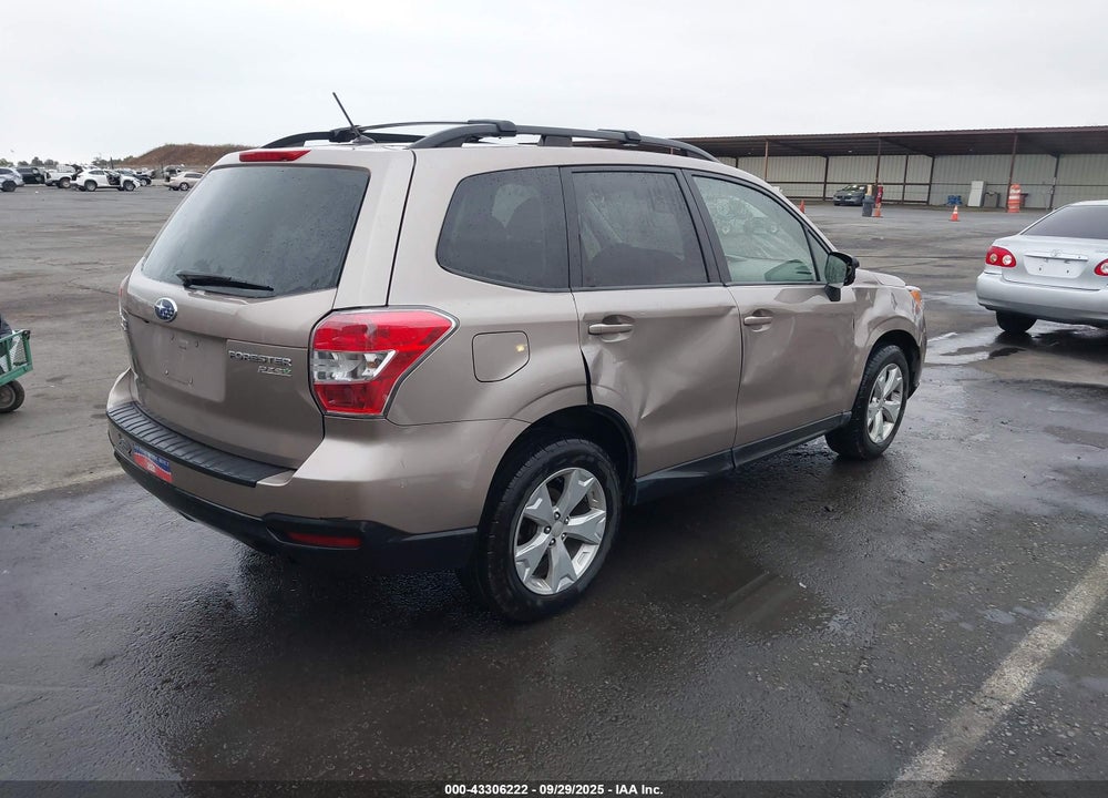 2015 SUBARU FORESTER VIN: JF2SJAFC6FH571274