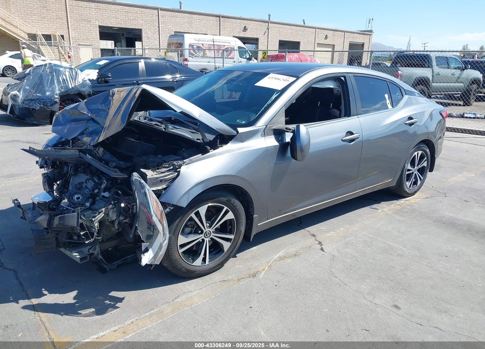 2021 NISSAN SENTRA VIN: 3N1AB8CV3MY239934
