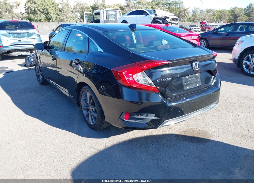 2019 HONDA CIVIC EX VIN: JHMFC1F38KX014570