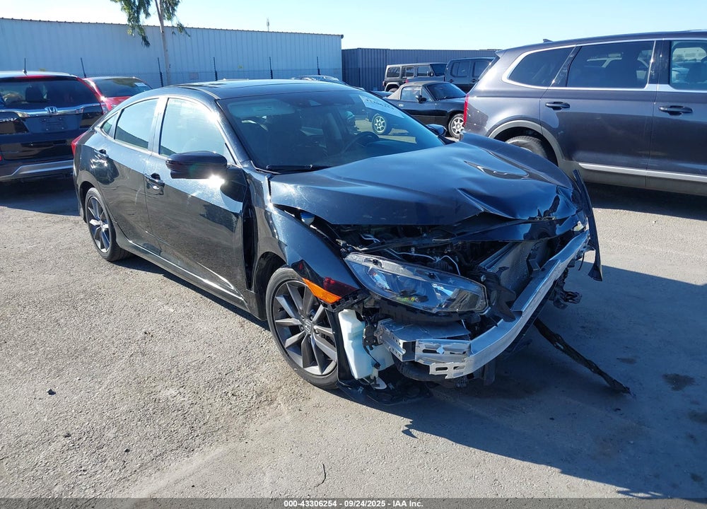 2019 HONDA CIVIC EX VIN: JHMFC1F38KX014570