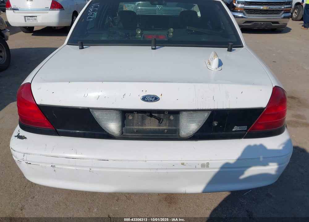 2006 FORD CROWN VICTORIA POLICE/POLICE INTERCEPTOR VIN: 2FAFP71W26X166621