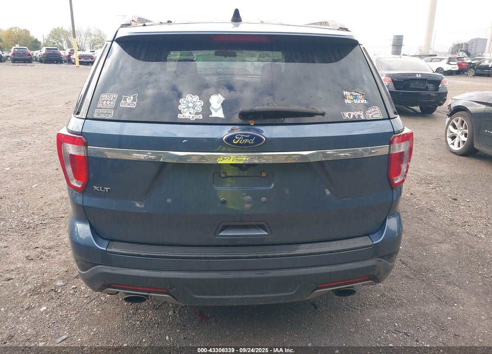 2018 FORD EXPLORER VIN: 1FM5K7D80JGB63552