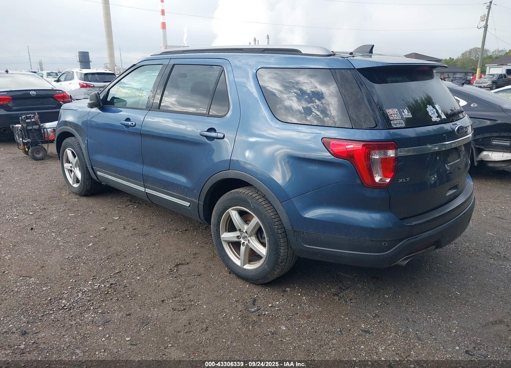 2018 FORD EXPLORER VIN: 1FM5K7D80JGB63552