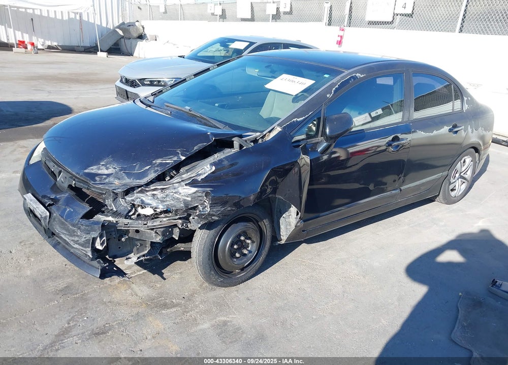 2008 HONDA CIVIC LX VIN: 2HGFA16518H523410