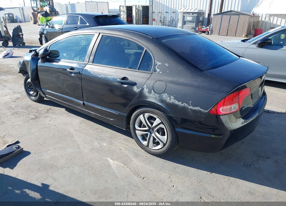 2008 HONDA CIVIC LX VIN: 2HGFA16518H523410