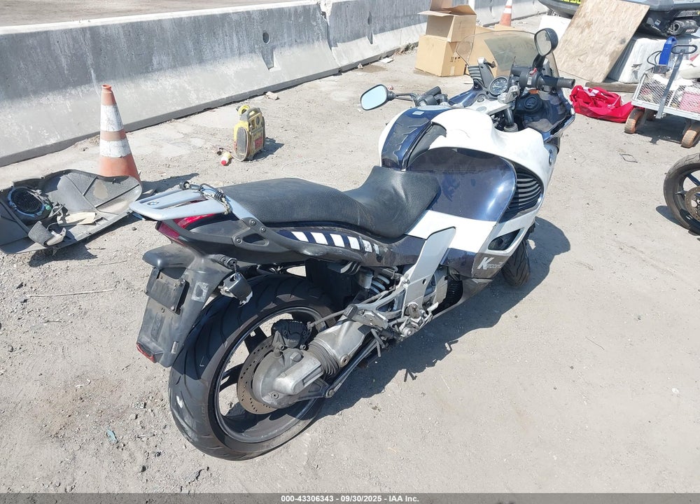2003 BMW K1200 RS VIN: WB10557A23ZG37856