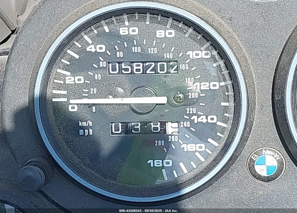 2003 BMW K1200 RS VIN: WB10557A23ZG37856