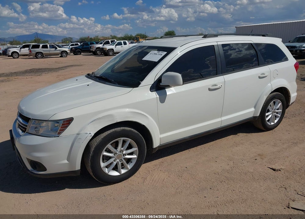 2016 DODGE JOURNEY VIN: 3C4PDDBG2GT196380