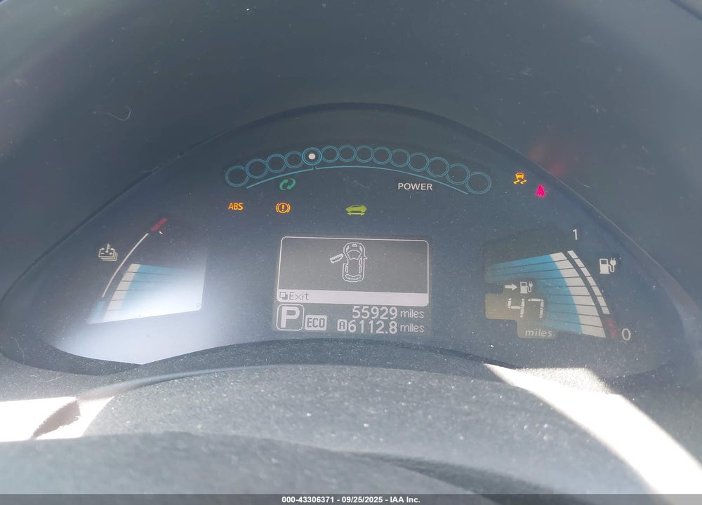 2014 NISSAN LEAF S VIN: 1N4AZ0CPXEC333305