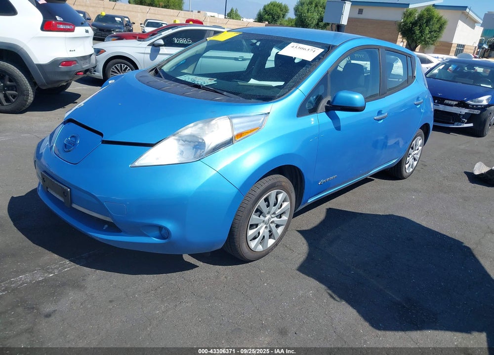 2014 NISSAN LEAF S VIN: 1N4AZ0CPXEC333305