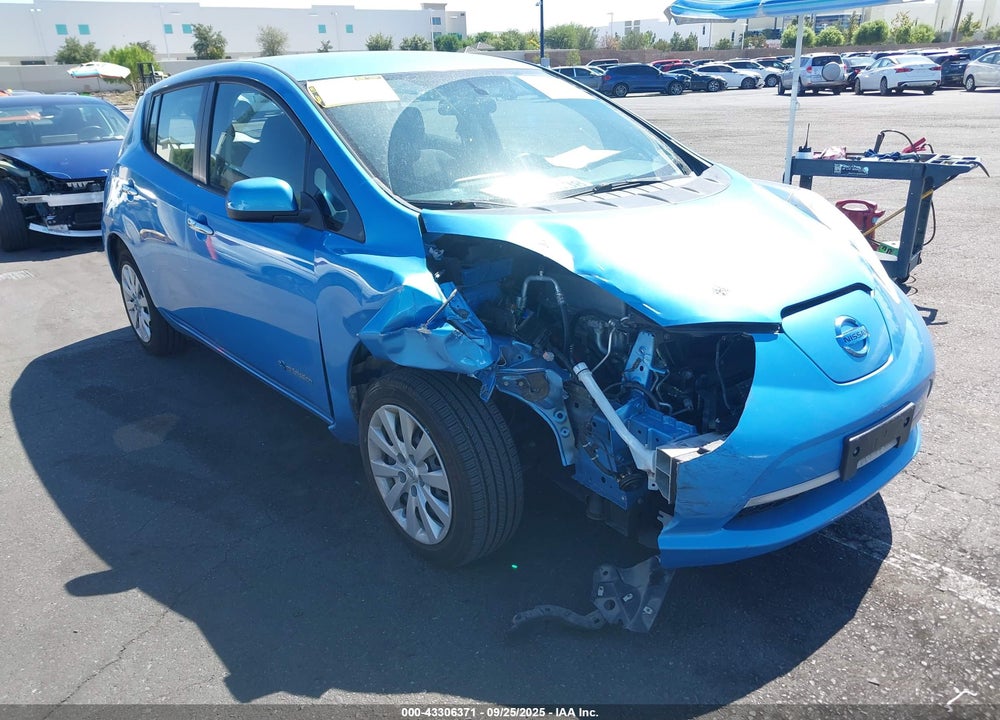2014 NISSAN LEAF S VIN: 1N4AZ0CPXEC333305