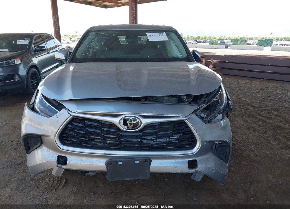 2022 TOYOTA HIGHLANDER L VIN: 5TDCZRAH2NS143399