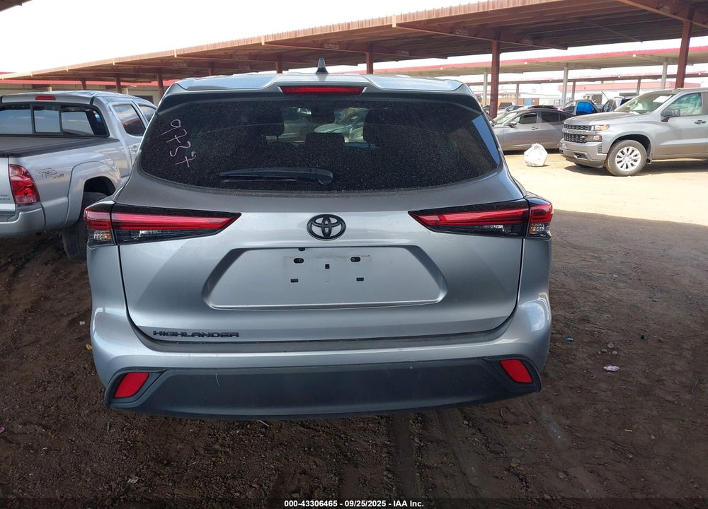 2022 TOYOTA HIGHLANDER L VIN: 5TDCZRAH2NS143399