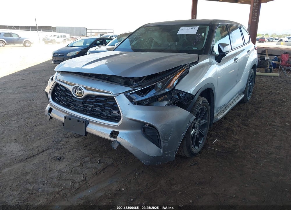 2022 TOYOTA HIGHLANDER L VIN: 5TDCZRAH2NS143399