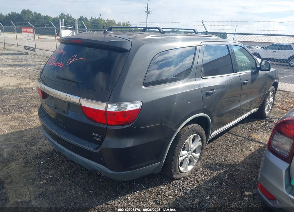2011 DODGE DURANGO VIN: 1D4RD4GG6BC660070