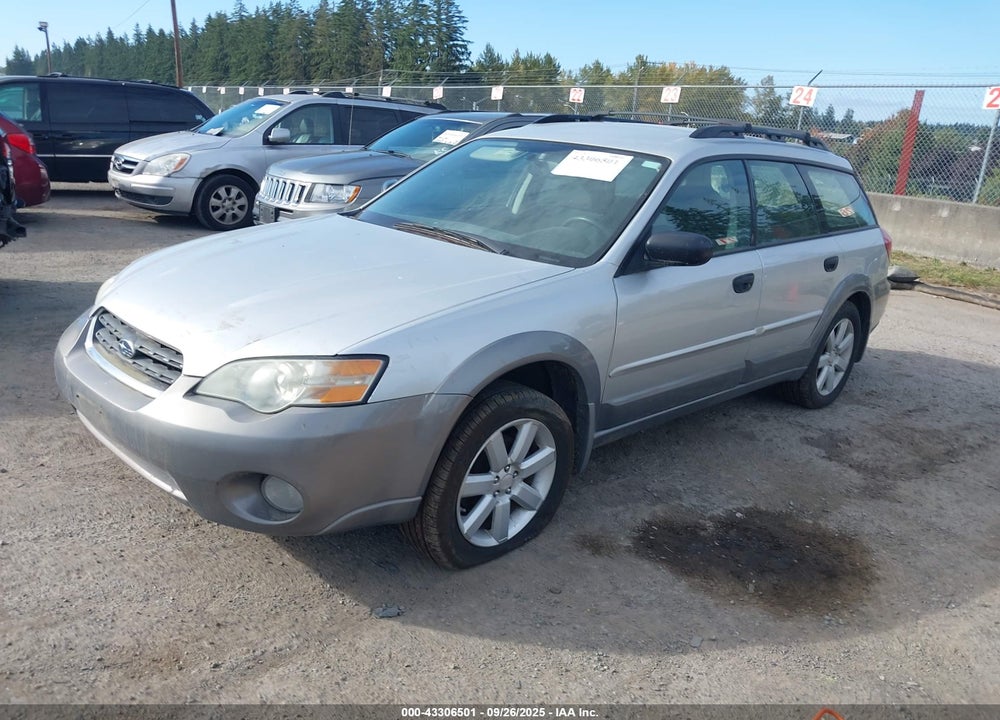2007 SUBARU OUTBACK 2.5I VIN: 4S4BP61C376320917