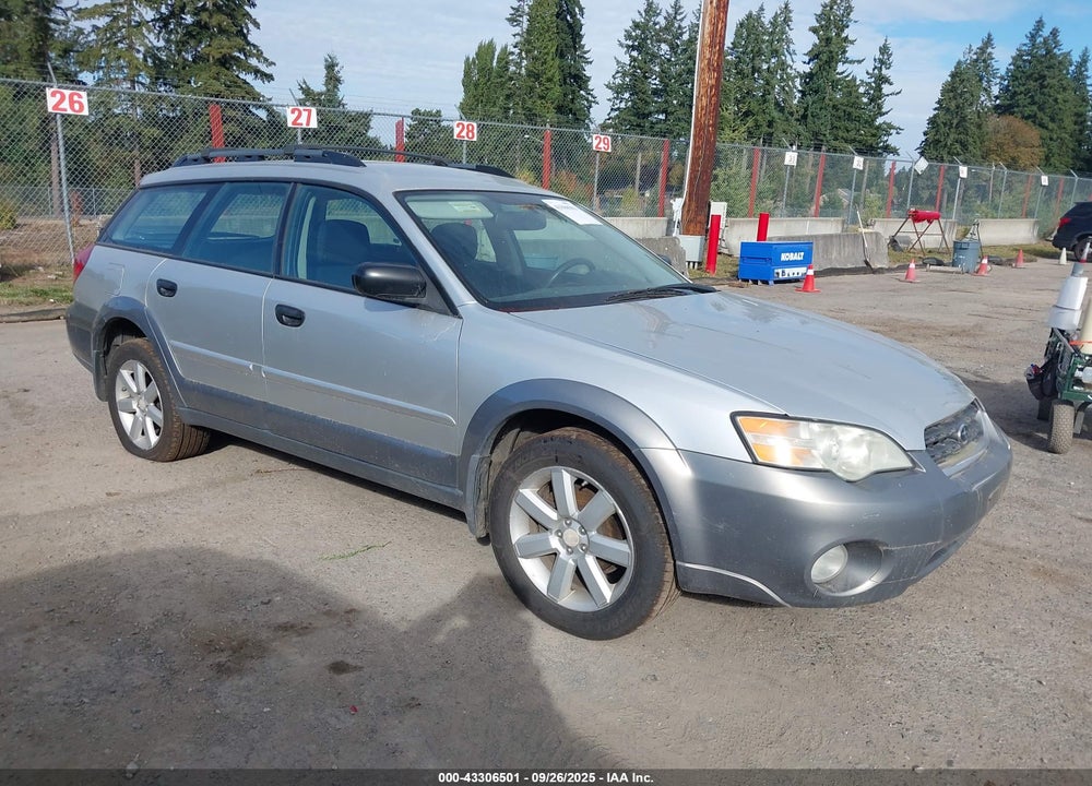 2007 SUBARU OUTBACK 2.5I VIN: 4S4BP61C376320917