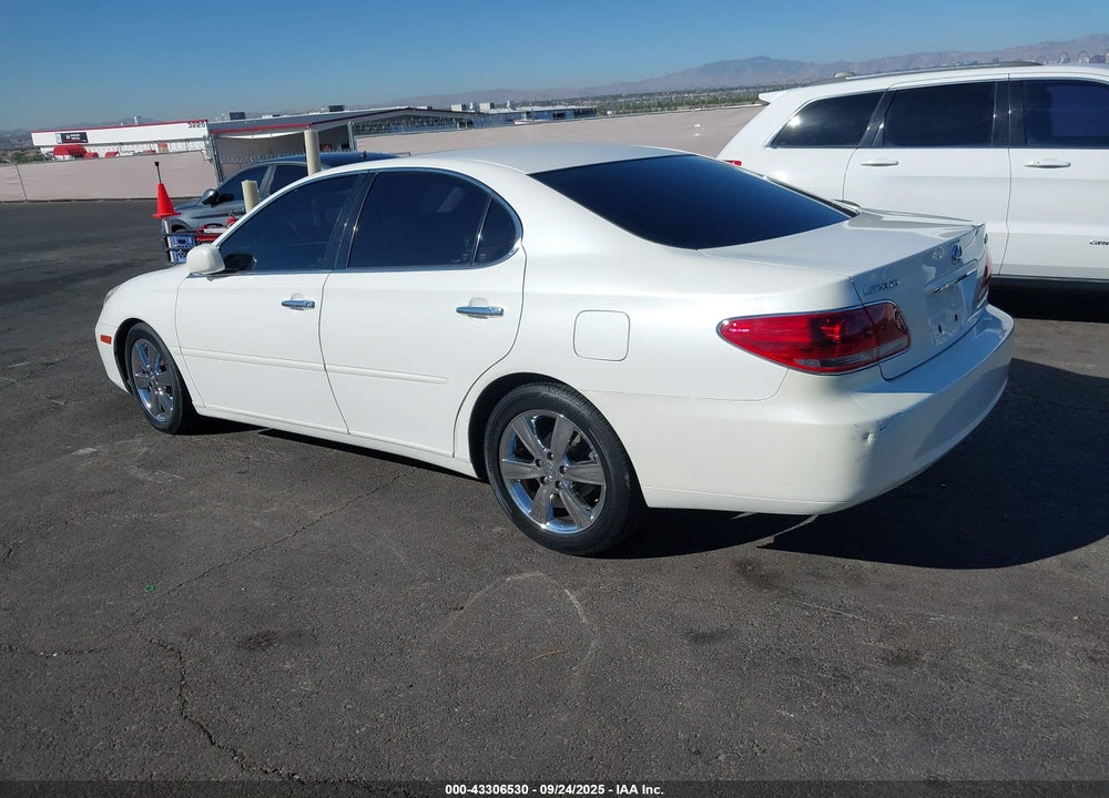 2005 LEXUS ES 330 VIN: JTHBA30G755096710