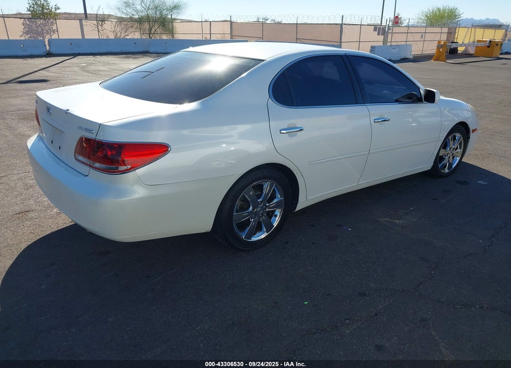2005 LEXUS ES 330 VIN: JTHBA30G755096710